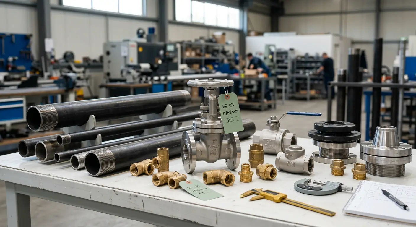 Pipes, Valves & Fittings: How to Select the Right Materials for Oil & Gas Projects
